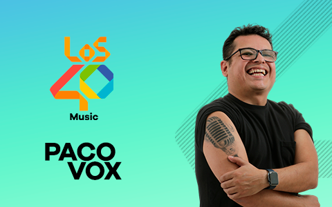 Los40 Music - Paco Vox