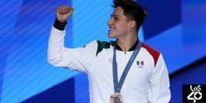 El clavadista Osmar Olvera le dio la quinta medalla olímpica a la delegación mexicana en París 2024